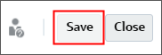 Save your changes